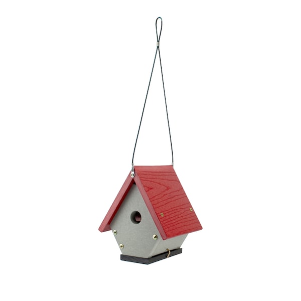 Woodlink Woodlink Going Green 8.25 in. H X 7.125 in. W X 6.5 in. L Plastic Bird House 24463 - main